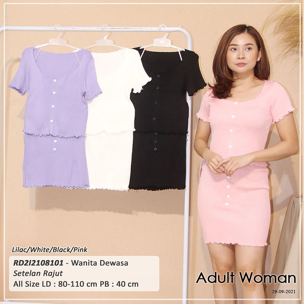 DRESS RAJUT TANGAN PENDEK