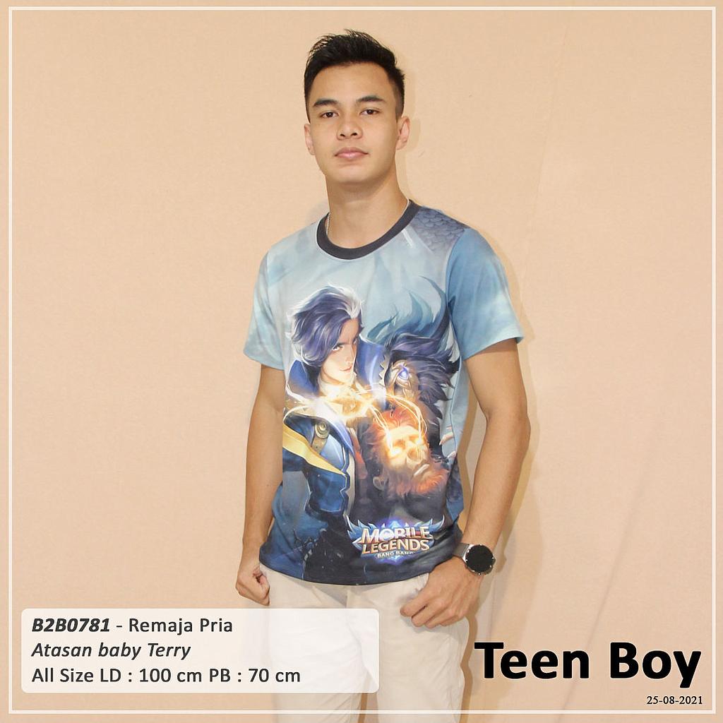 ATASAN OBLONG FULLPRINT
