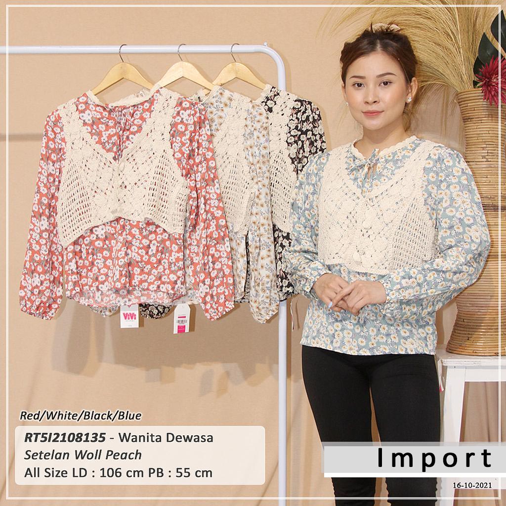 Axella Blouse with Crochet