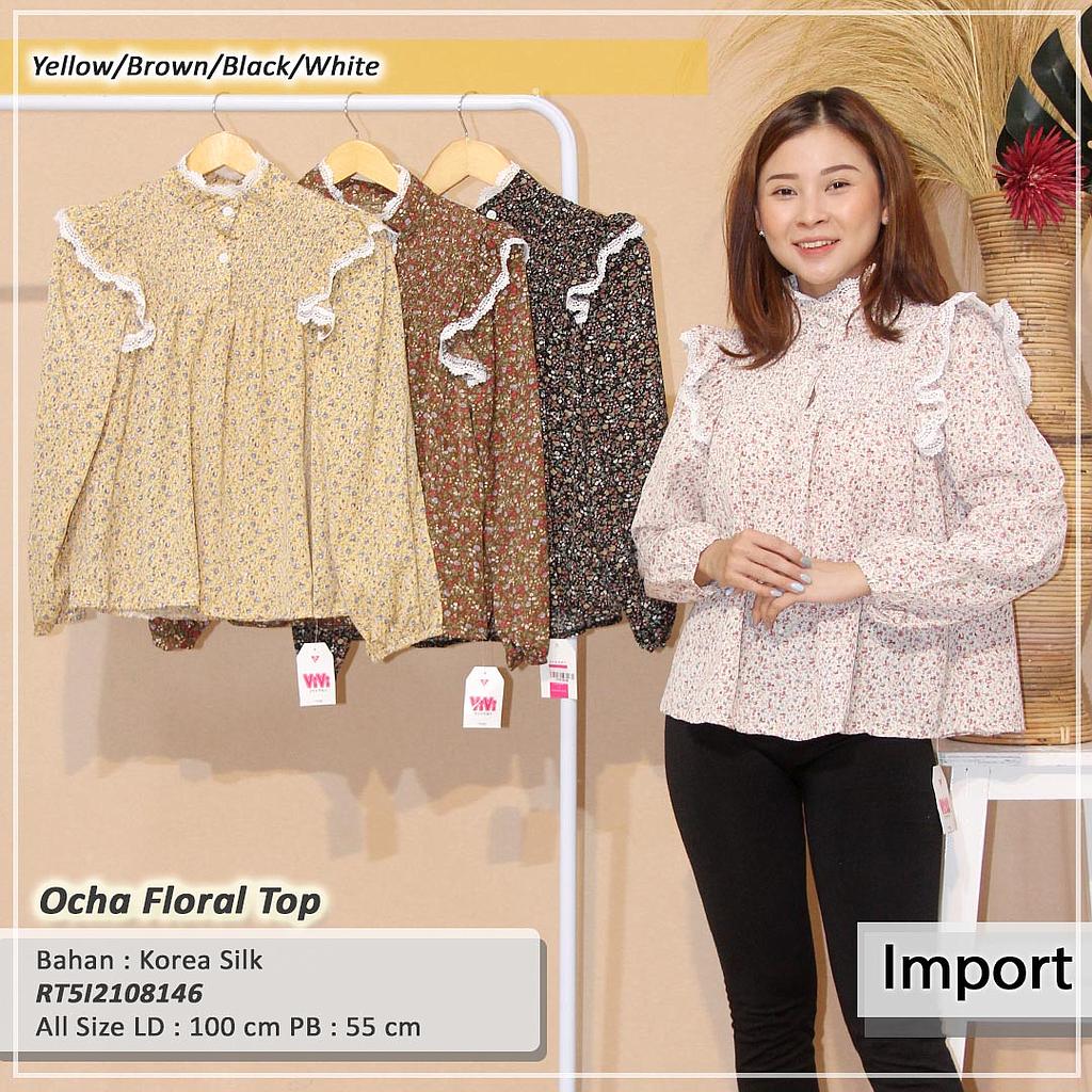 Ocga Floral Top