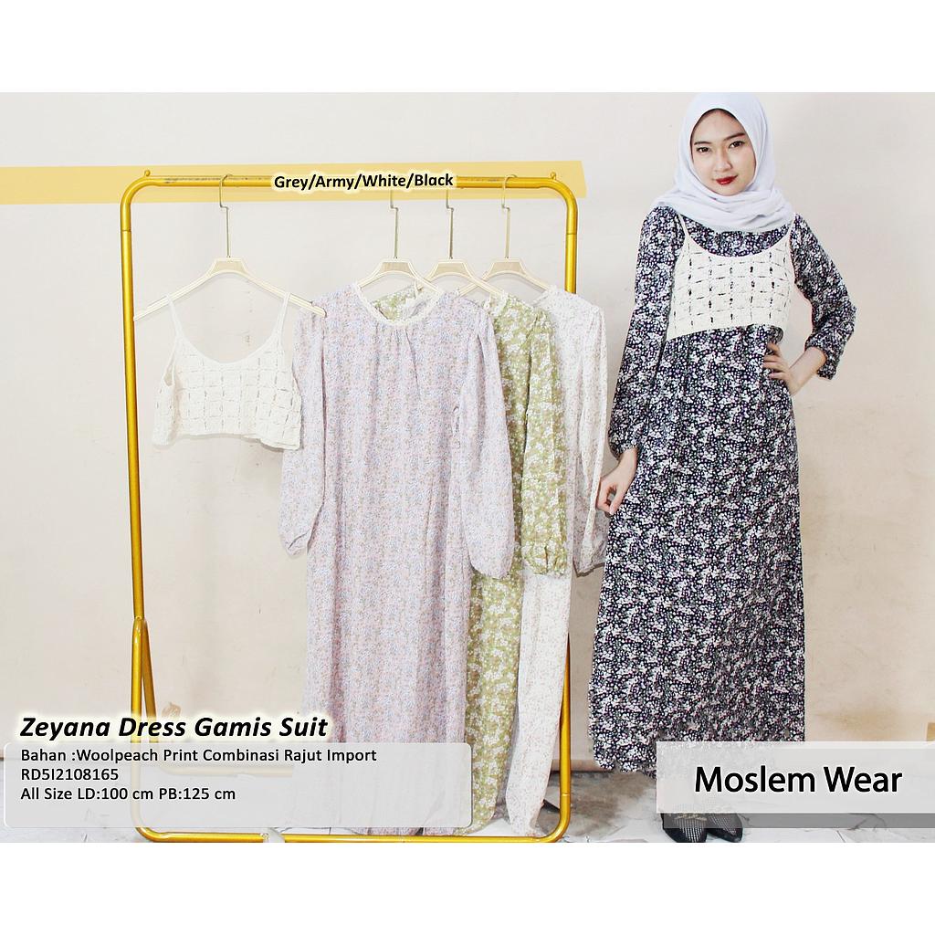 Zeyana  Dress gamis suit
