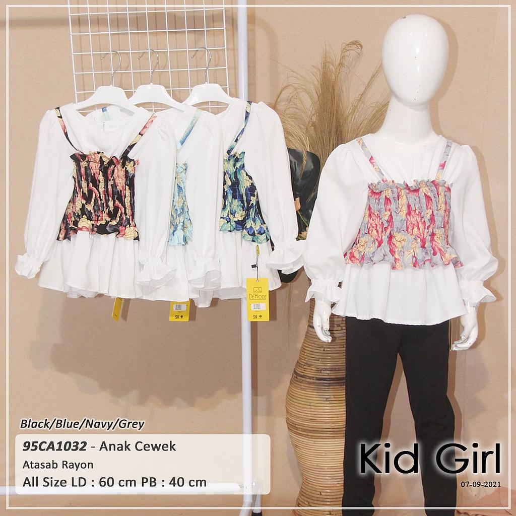 ATASAN SMOCK KARET VARIASI DALAMAN KOMBINASI TGN PJG