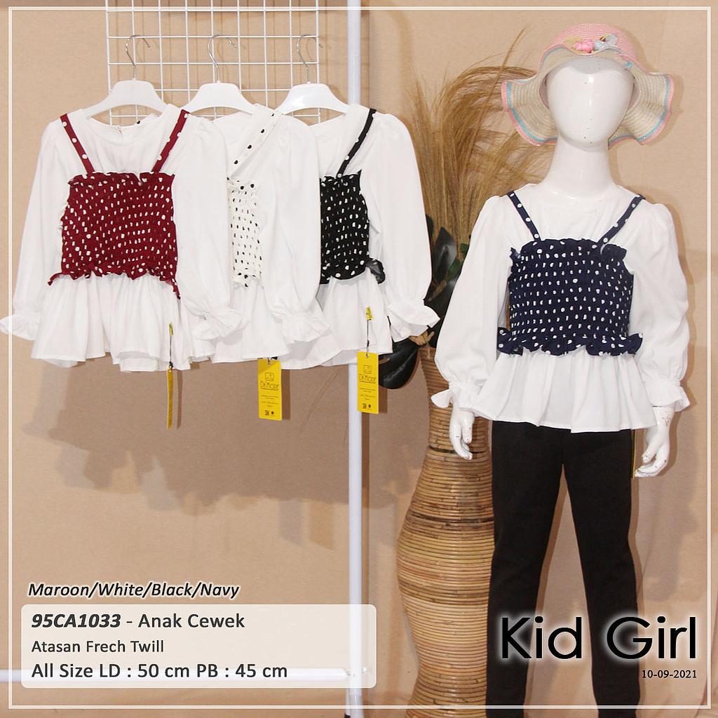 ATASAN SMOCK KARET VARIASI DALAMAN KOMBINASI TGN PJG