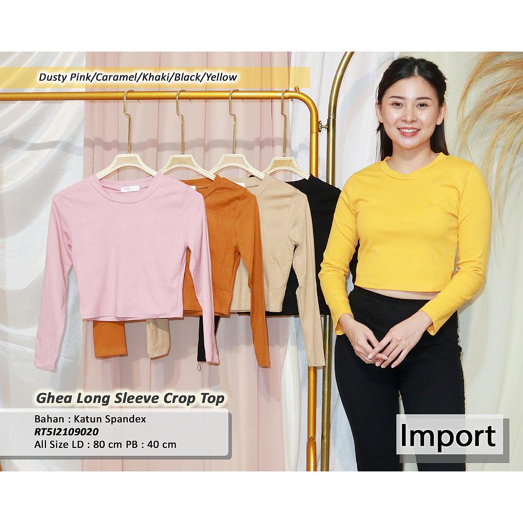 Ghea long sleeve crop top