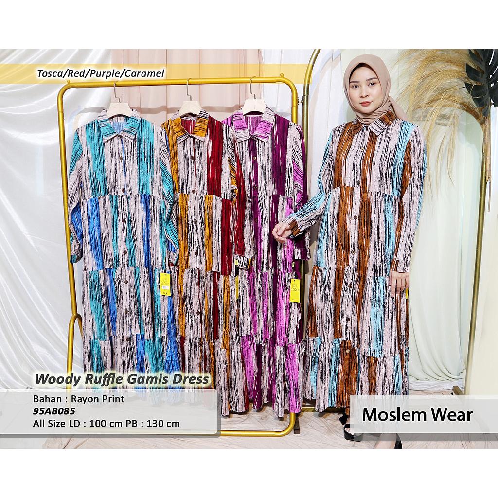 Woody Ruffle Gamis dress