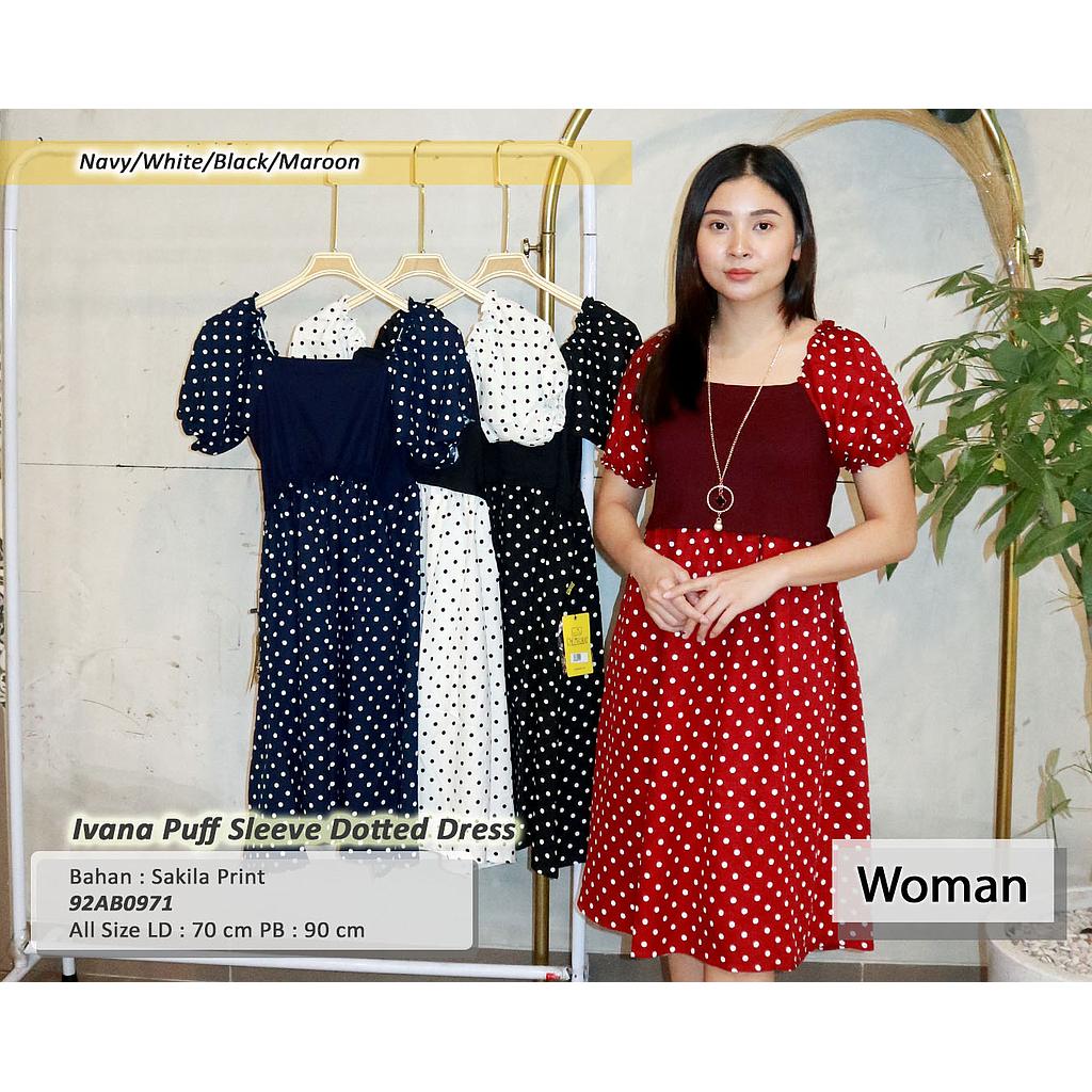 Ivana puff  dress (AB097)