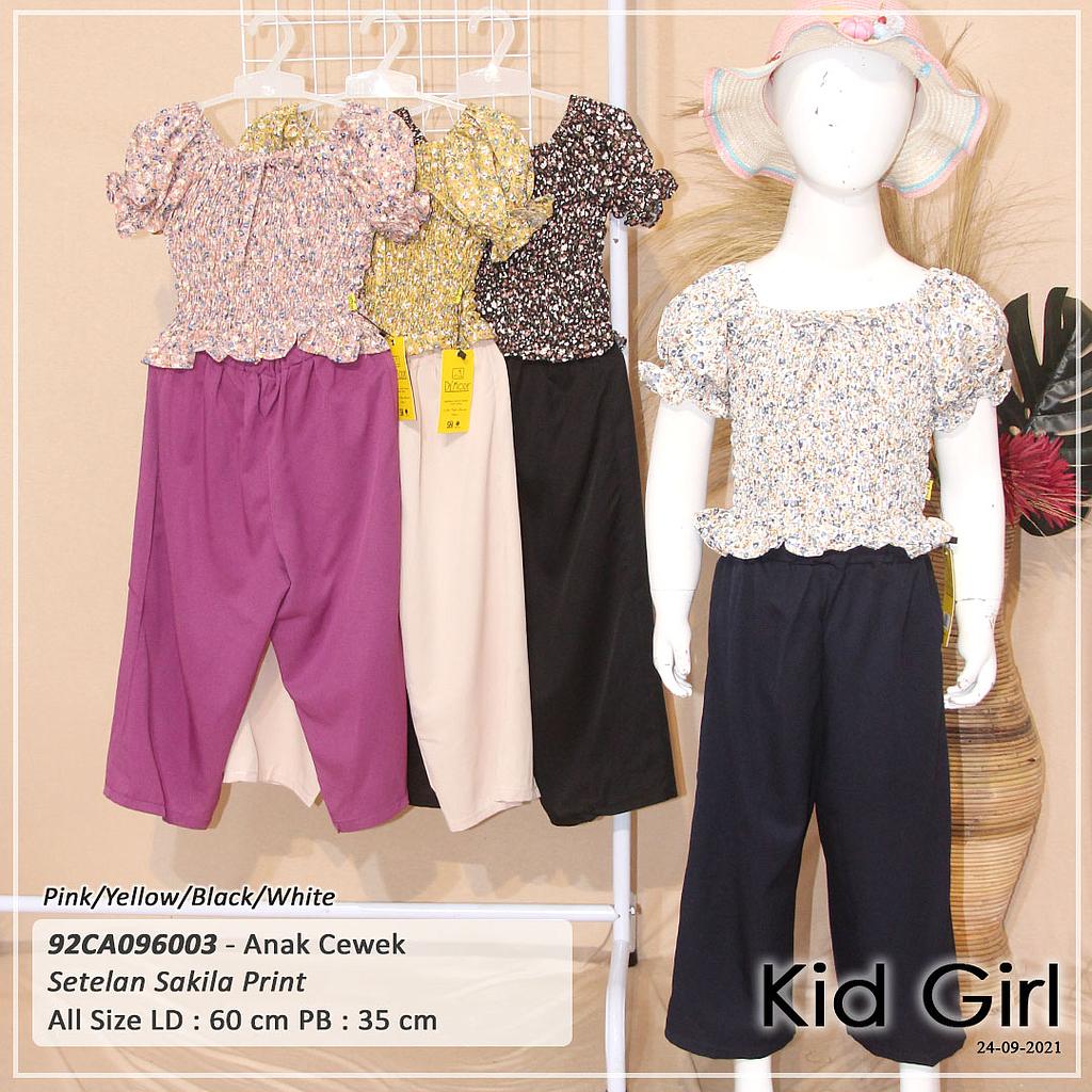 SET SABRINA SMOCK KARET + CELANA