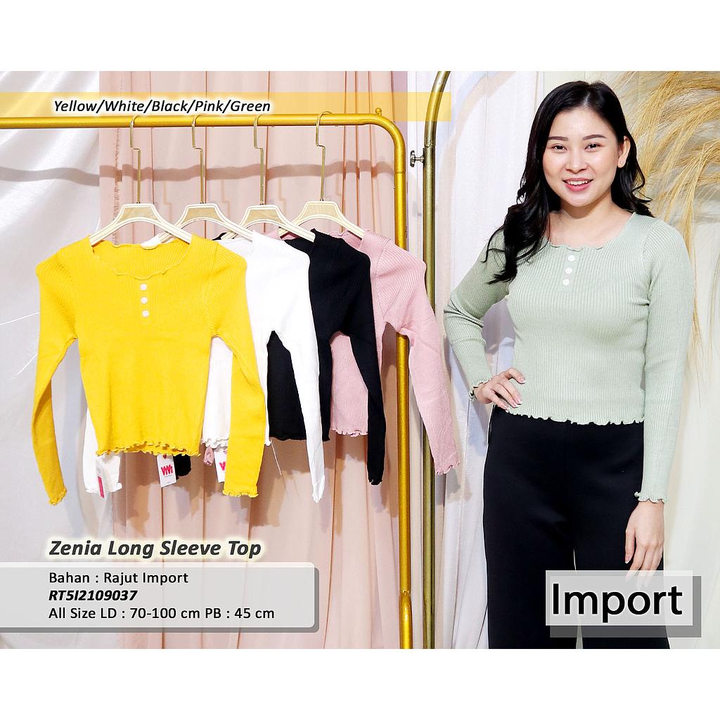 Brelta Sabrina button top