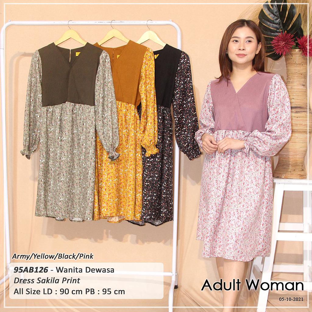 DRESS KIMONO LEHER V PINGGANG KARET TGN PJG 