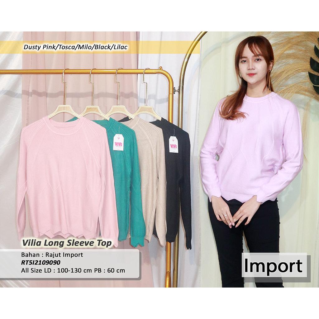 Vilia Long sleeve top