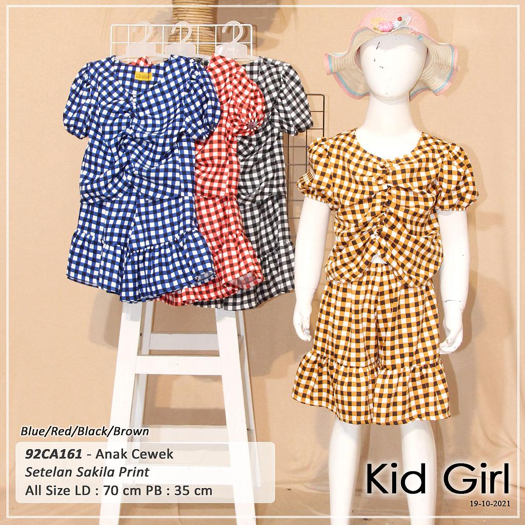 SET KID LEHER V TENGAH KARET + CELANA 