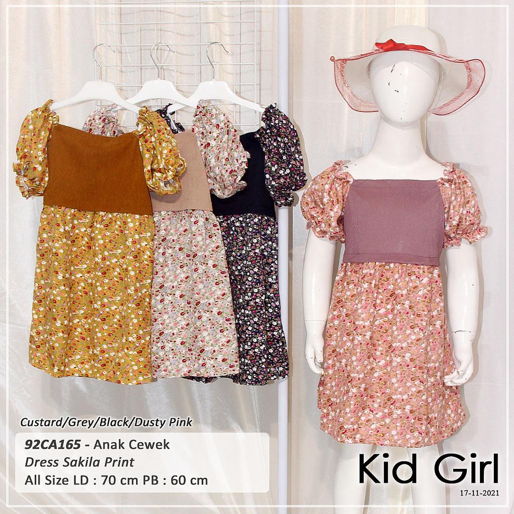 DRESS KID KOMBINASI LEHER SABRINA 