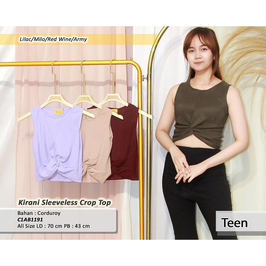 Kirani sleeveless crop top