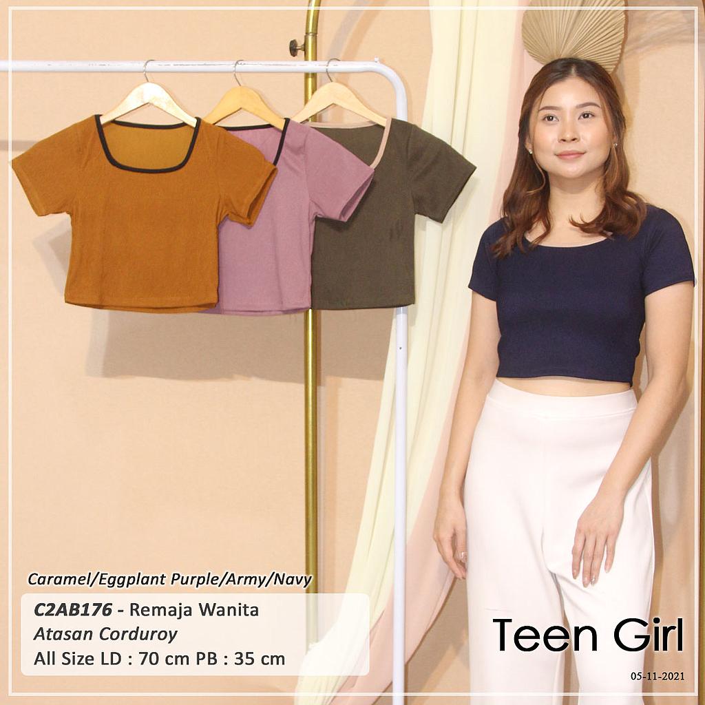 CROPTOP BASIC LEHER BIS