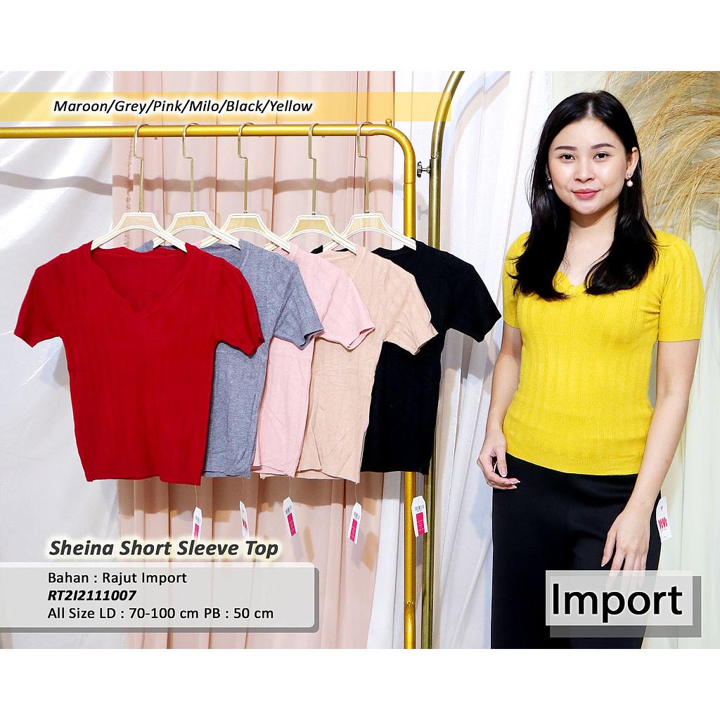 erica V Neck short sleeve top
