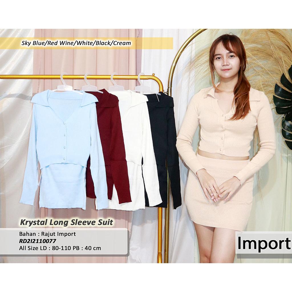 Krystal long sleeve suit