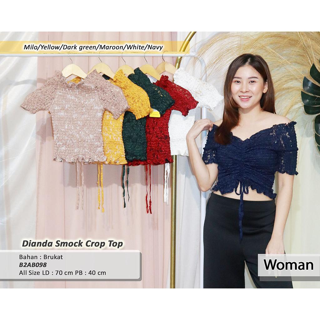 Dianda Smock crop crop