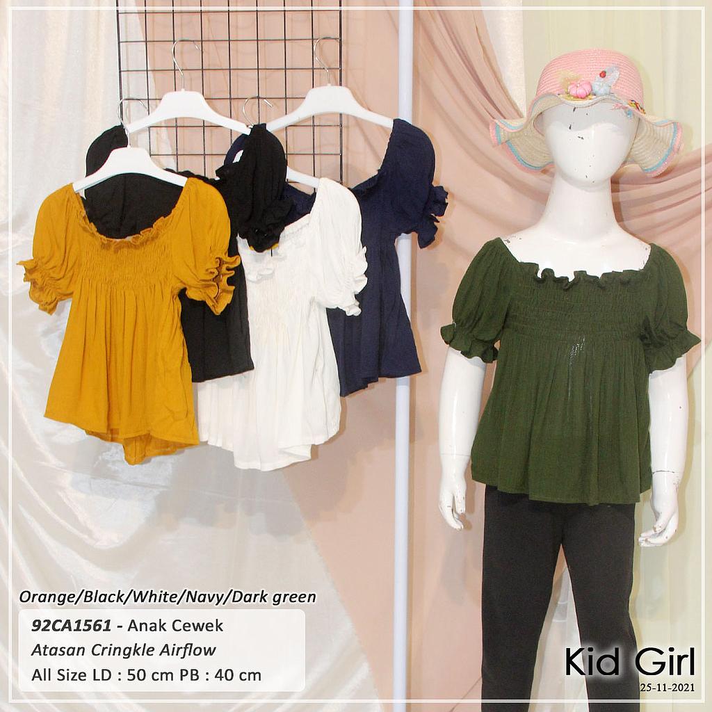 ATASAN SABRINA ATAS SMOCK KARET TGN PDK