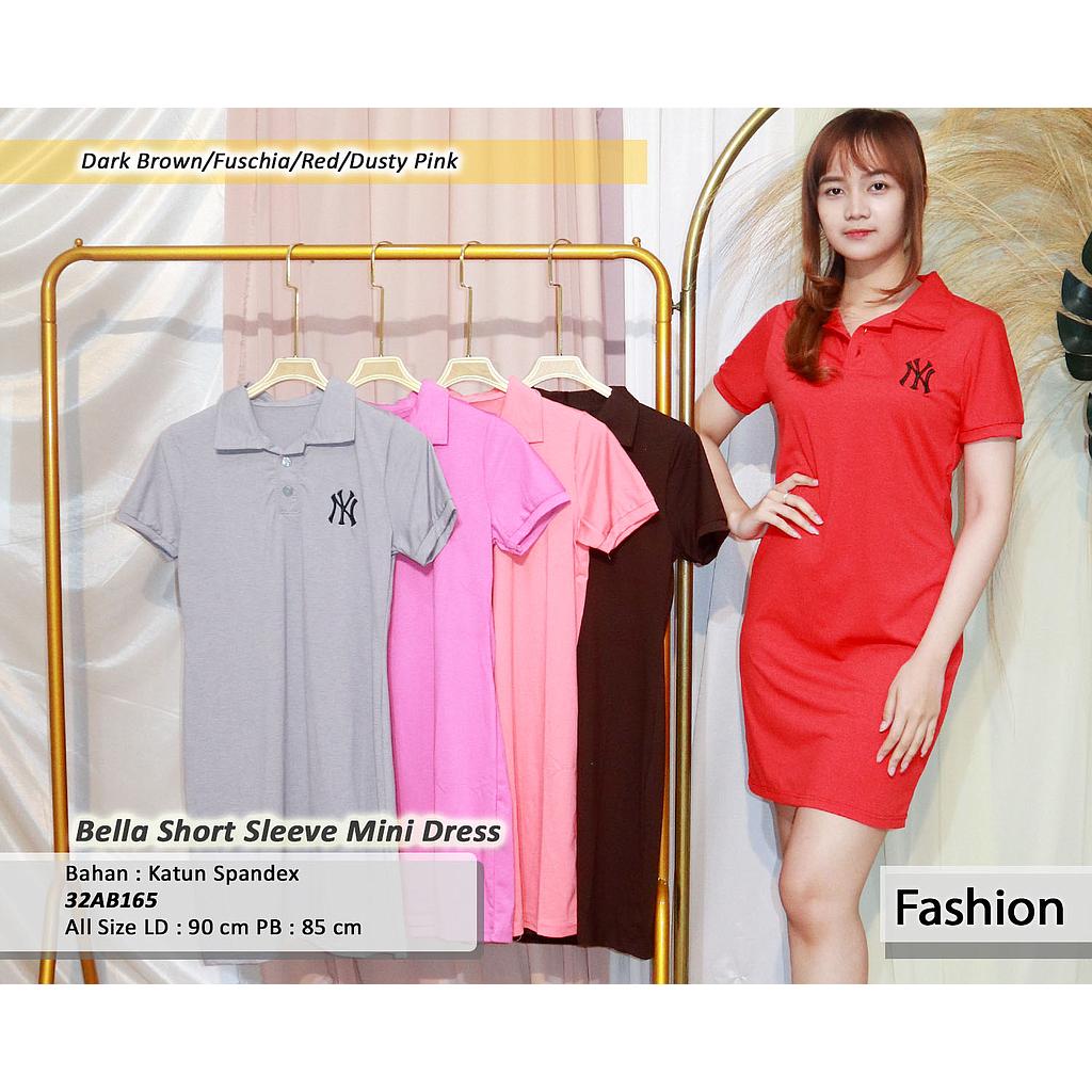 DRESS VARIASI KRAH + KLEP KANCING VARIASI BORDIR
