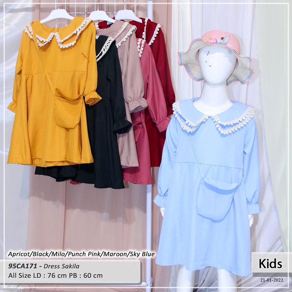 DRESS KID VARIASI KRAH TIMPA UJ JAHIT RENDA + VARIASI TAS 