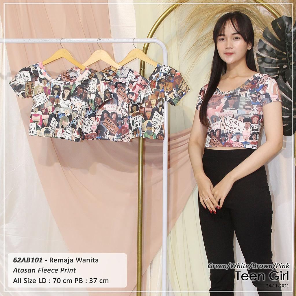 ATASAN CROP LEHER RIB SABRINA