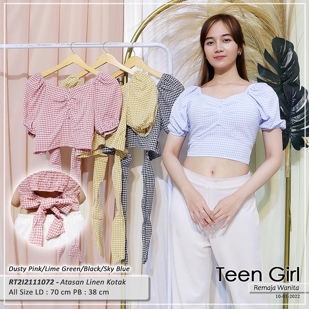 SABRINA CROPTOP TANGAN BALON