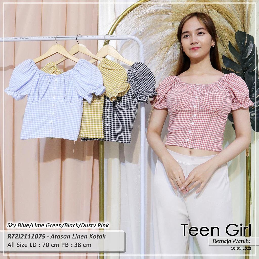 SABRINA CROTOP LINEN KOTAK