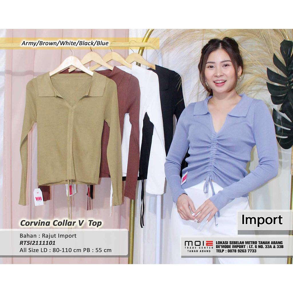 Corvina Collar V Top