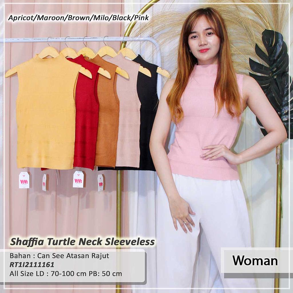 Shaffia Turtle neck sleeveless