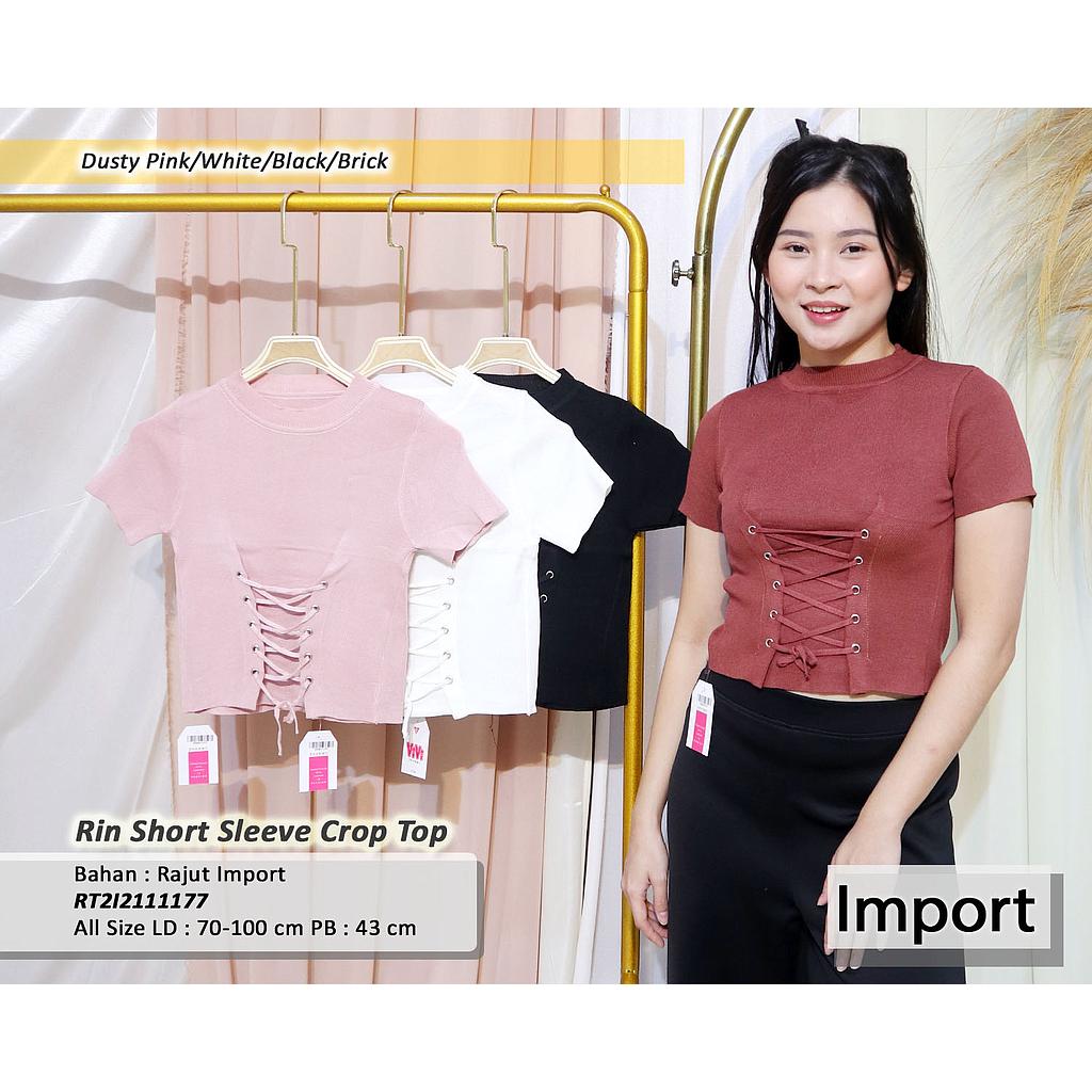 Allezia Cross Rope Top