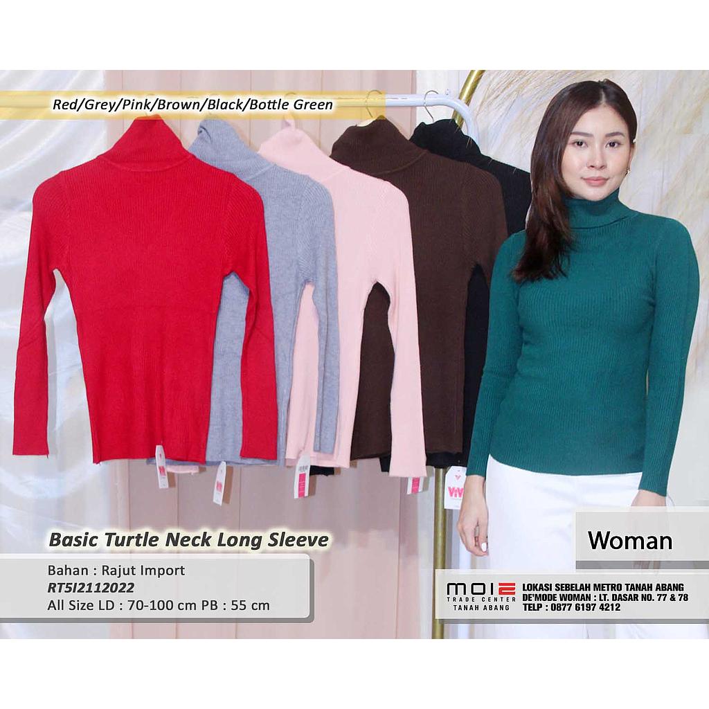 Basic Turtle Neck Long sleeve