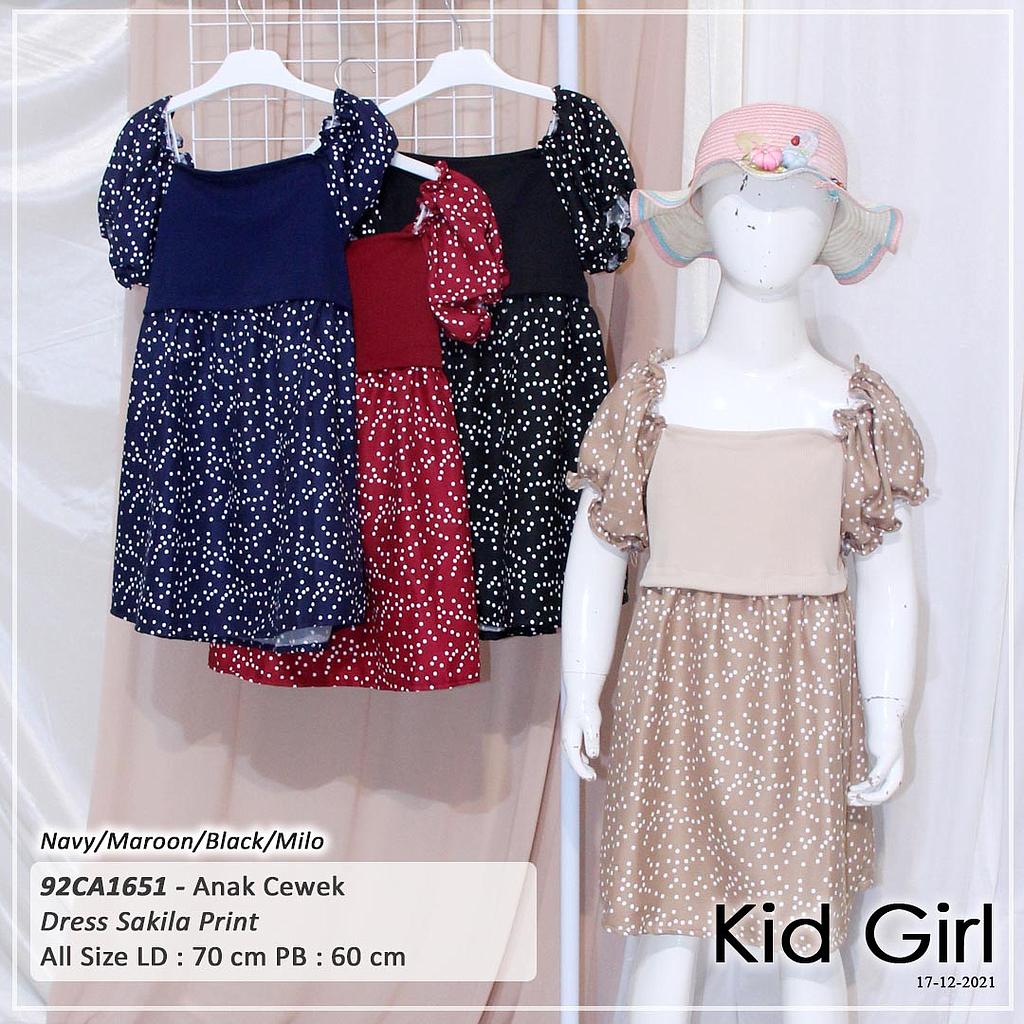 DRESS KID KOMBINASI LEHER SABRINA