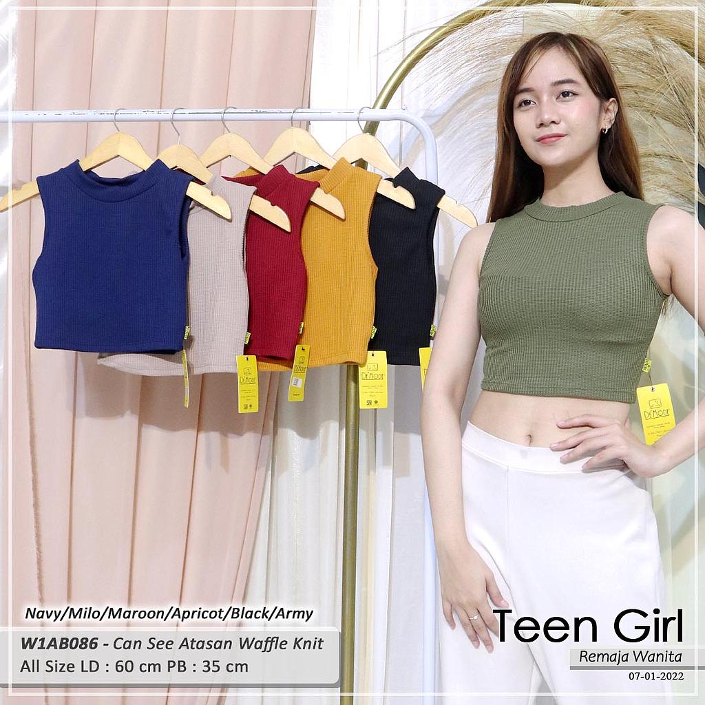 ATASAN CANSEE BASIC LEHER RIB