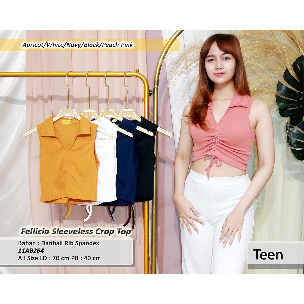 Fellicia sleeveless crop Top