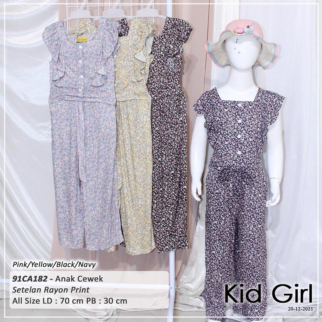 SET CANSEE RUMBAI LEHER KOTAK KLEP KANCING BELAKANG SMOCK KARET + CELANA 