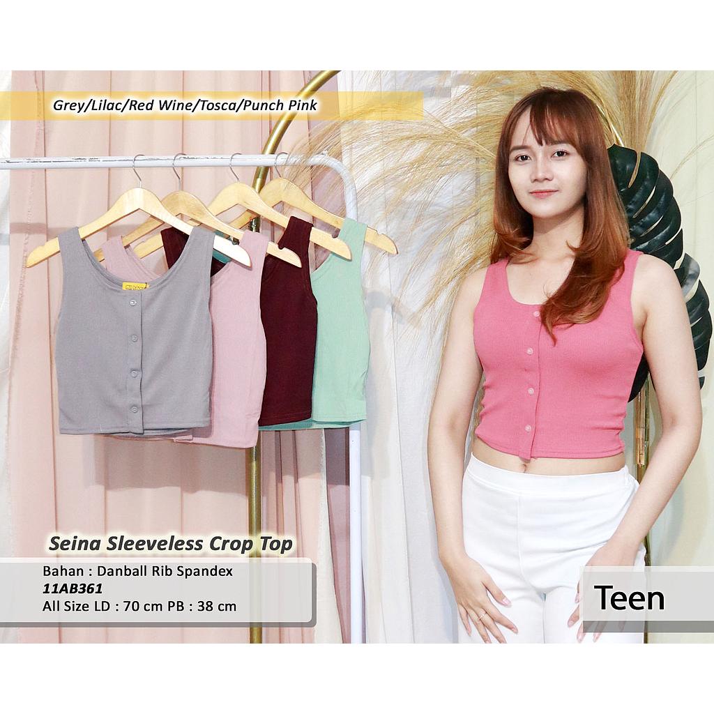 Seina sleeveless crop Top