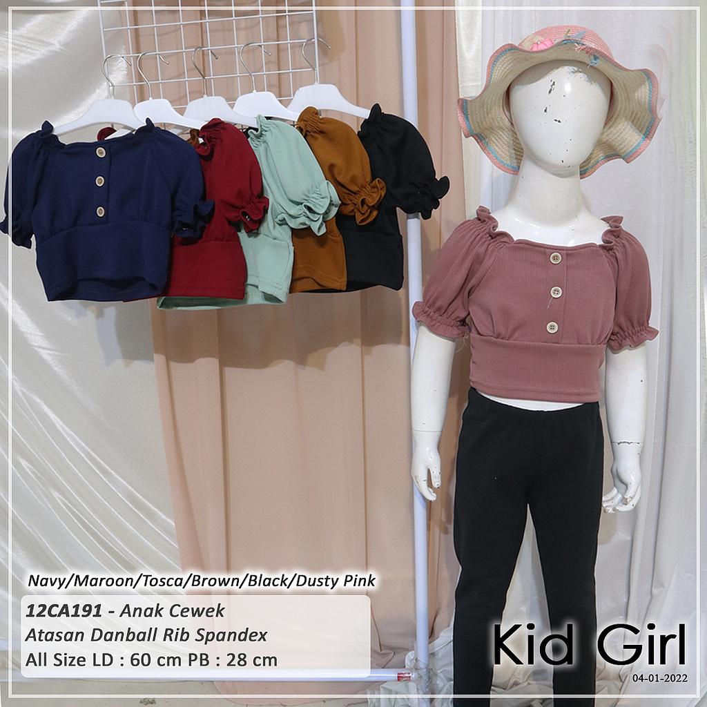 ATASAN KID TGN PUFF LEHER SABRINA VARIASI KLEP KANCING 