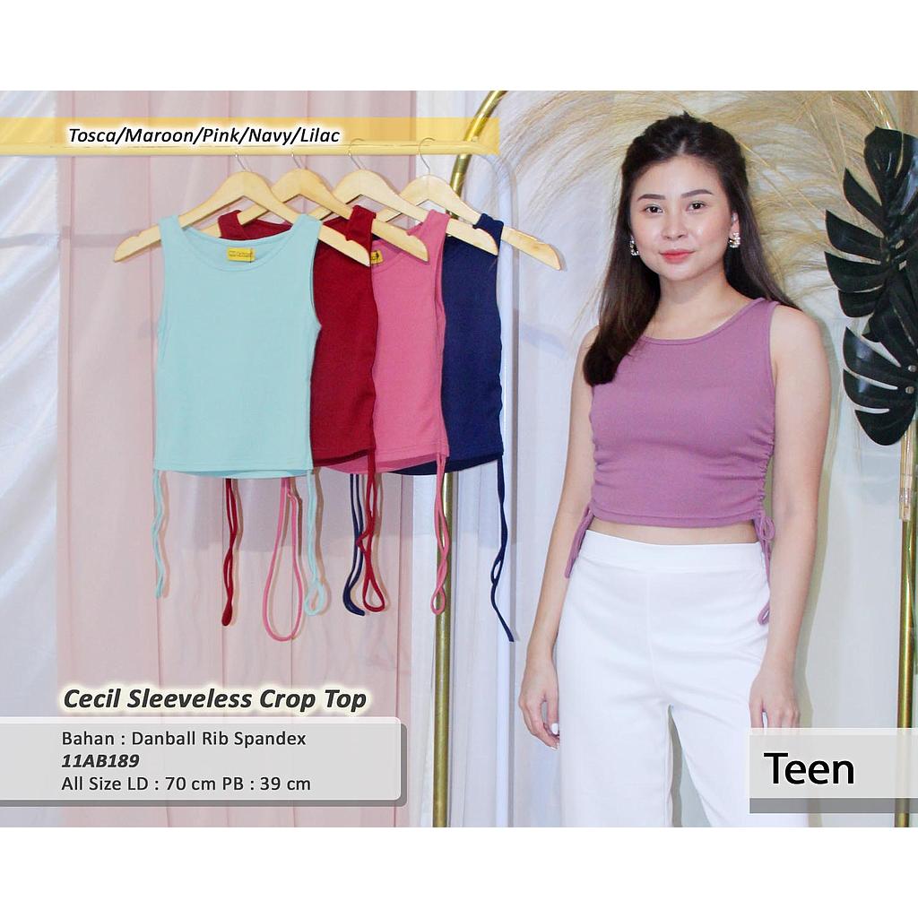 Cecil Sleeveless crop Top