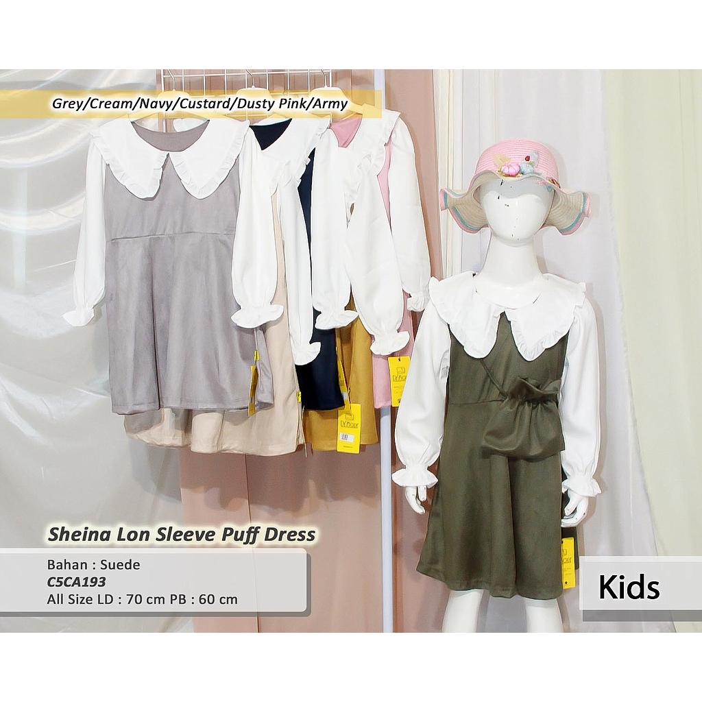 Sheina Long sleeve Puff dress