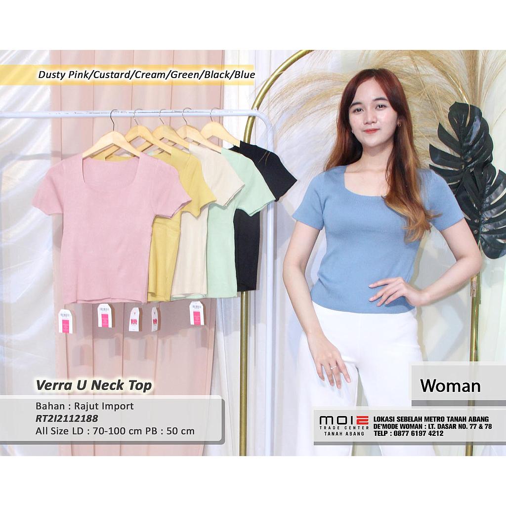 Verra U Neck Top