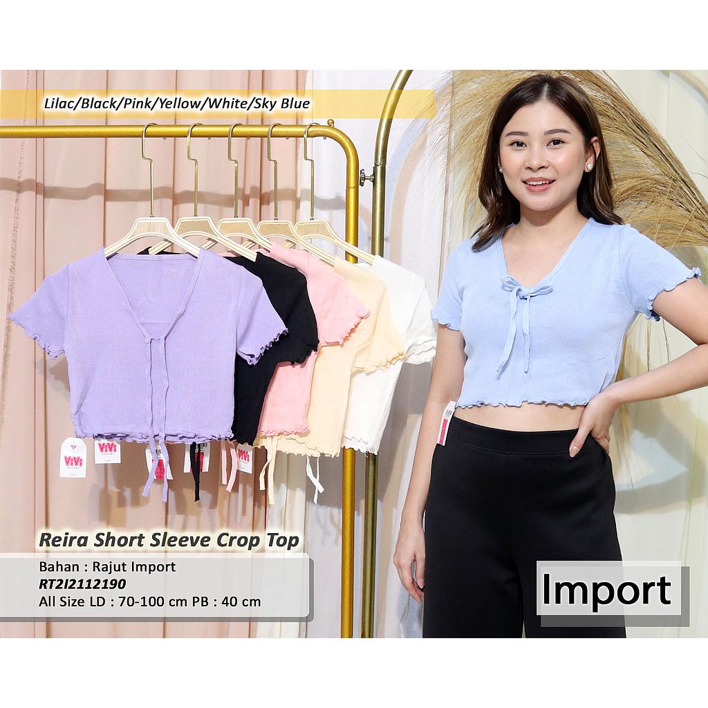 Reira Short Sleeve Crop Top