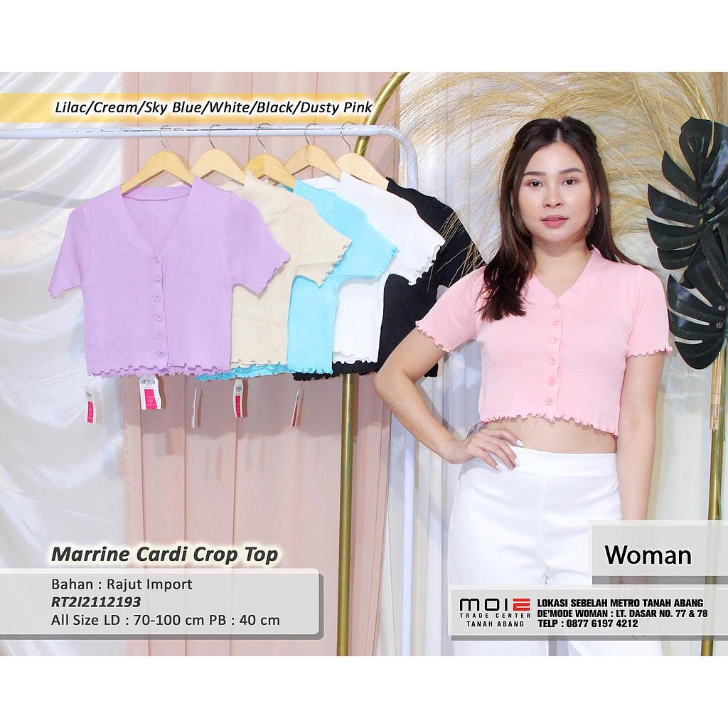 Marrine Cardi Crop Top