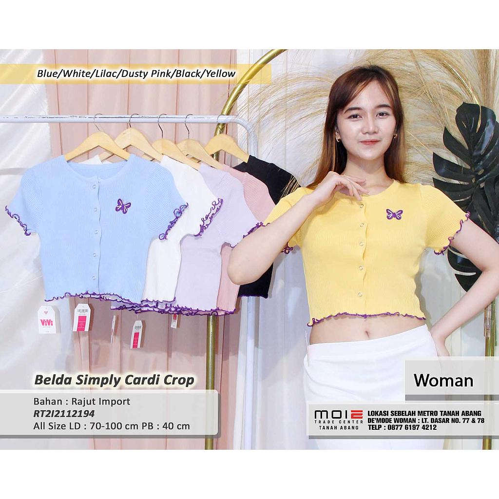 Belda simply Cardi Crop Top