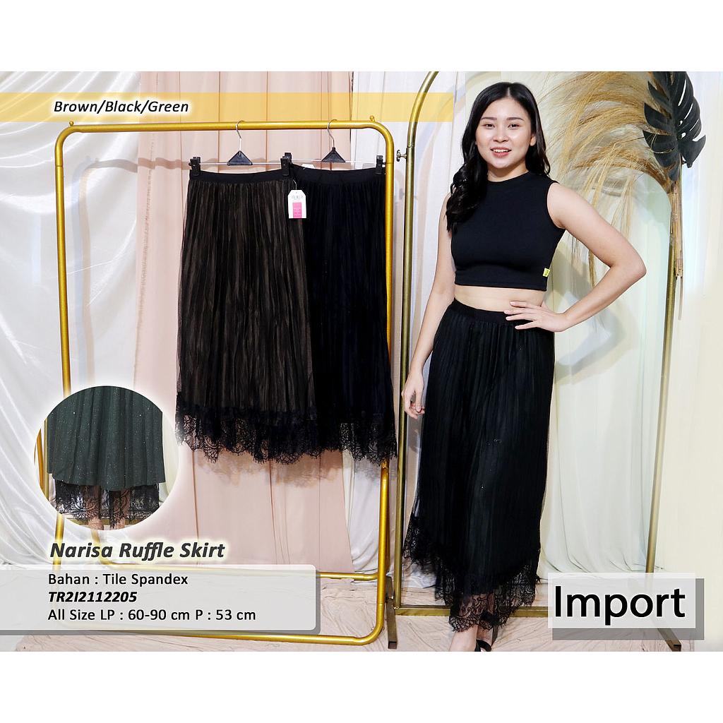 Narisa Ruffle skirt