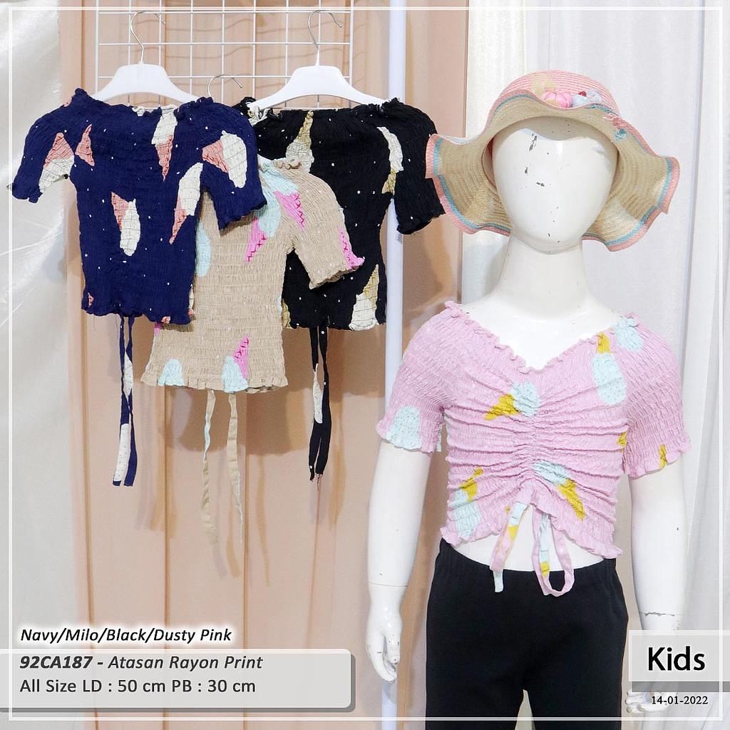 sabrina smock karet (CA187)
