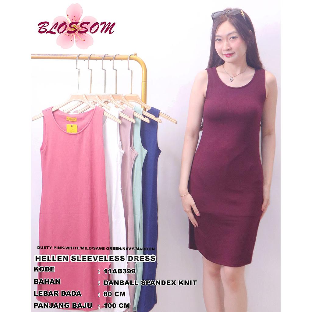 Hellen Sleeveless Dress (AB399)