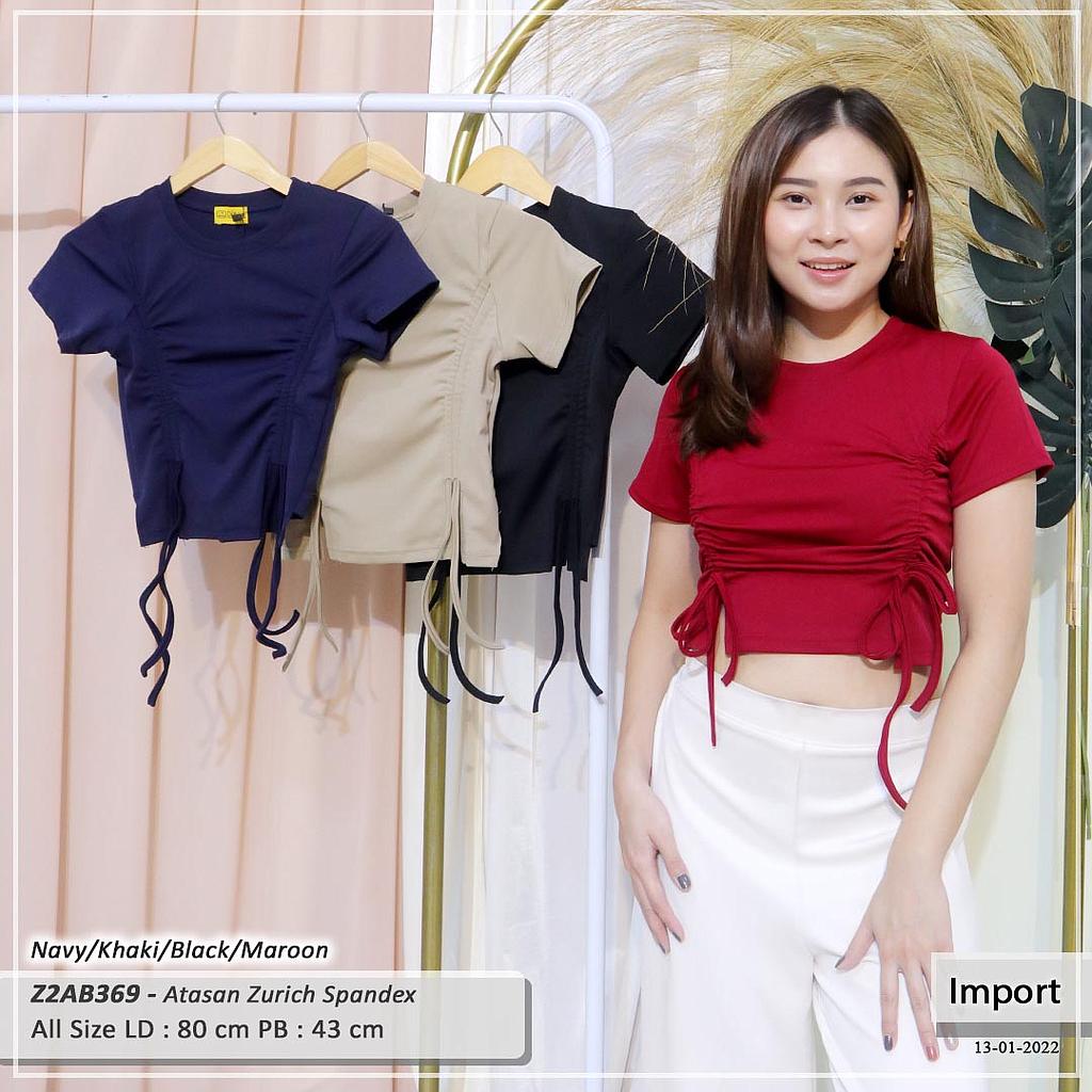 Olive O Neck Crop Top