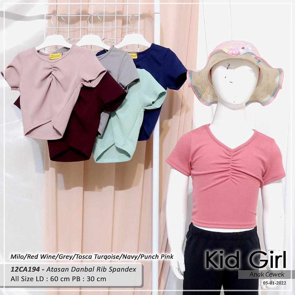 ATASAN KID LEHER V BIS VARIASI KERUT TGN PDK