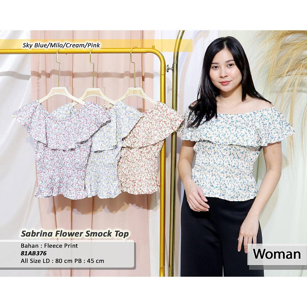 sabrina Floewer Smock Top