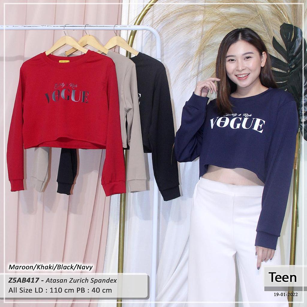 ATASAN TGN PJG VARIASI RIB LEHER + TANGAN 
